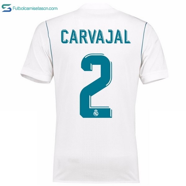 Camiseta Real Madrid 1ª Carvajal 2017/18